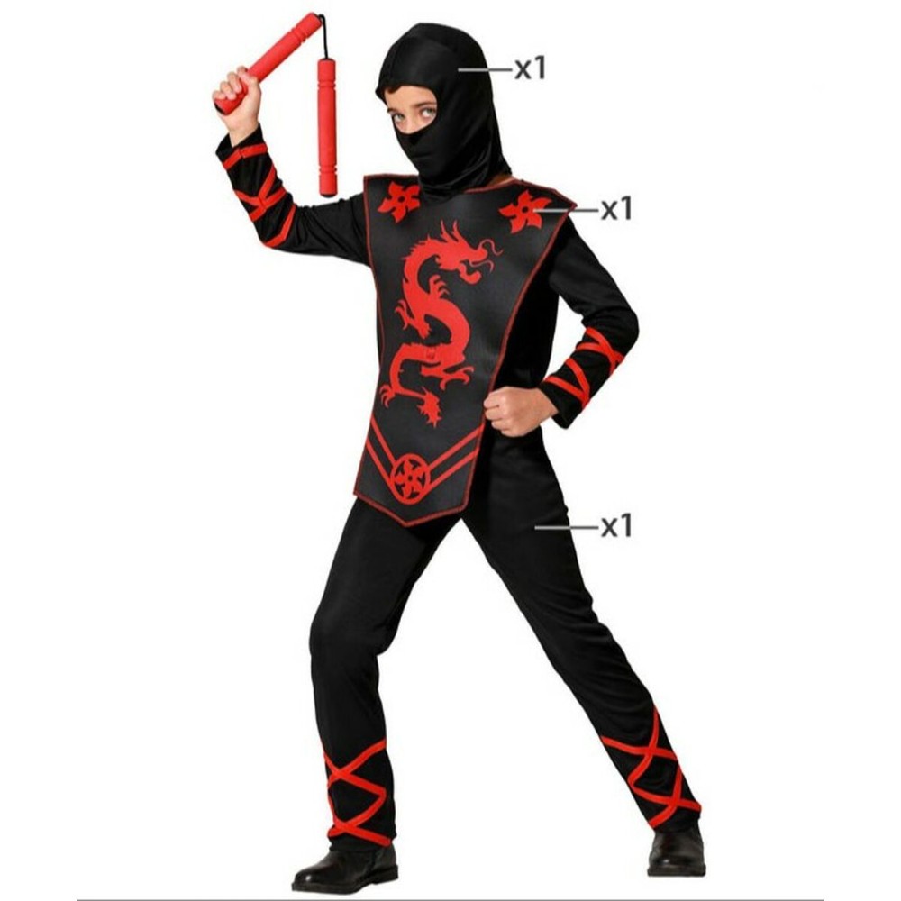 Costume da bambino Ninja Taglia  3-4 Anni 