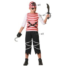 Costume per Bambini Pirata Taglia  10-12 Anni 