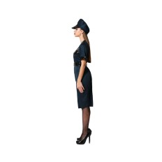 Costume per Adulti Azzurro Poliziotto Donna Taglia  M/L 