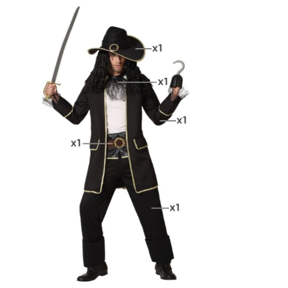 Costume per Adulti Pirata Taglia  XS/S 