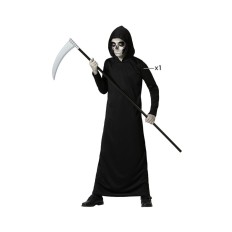 Costume per Adulti Nero Per bambini Halloween Taglia  3-4 Anni 