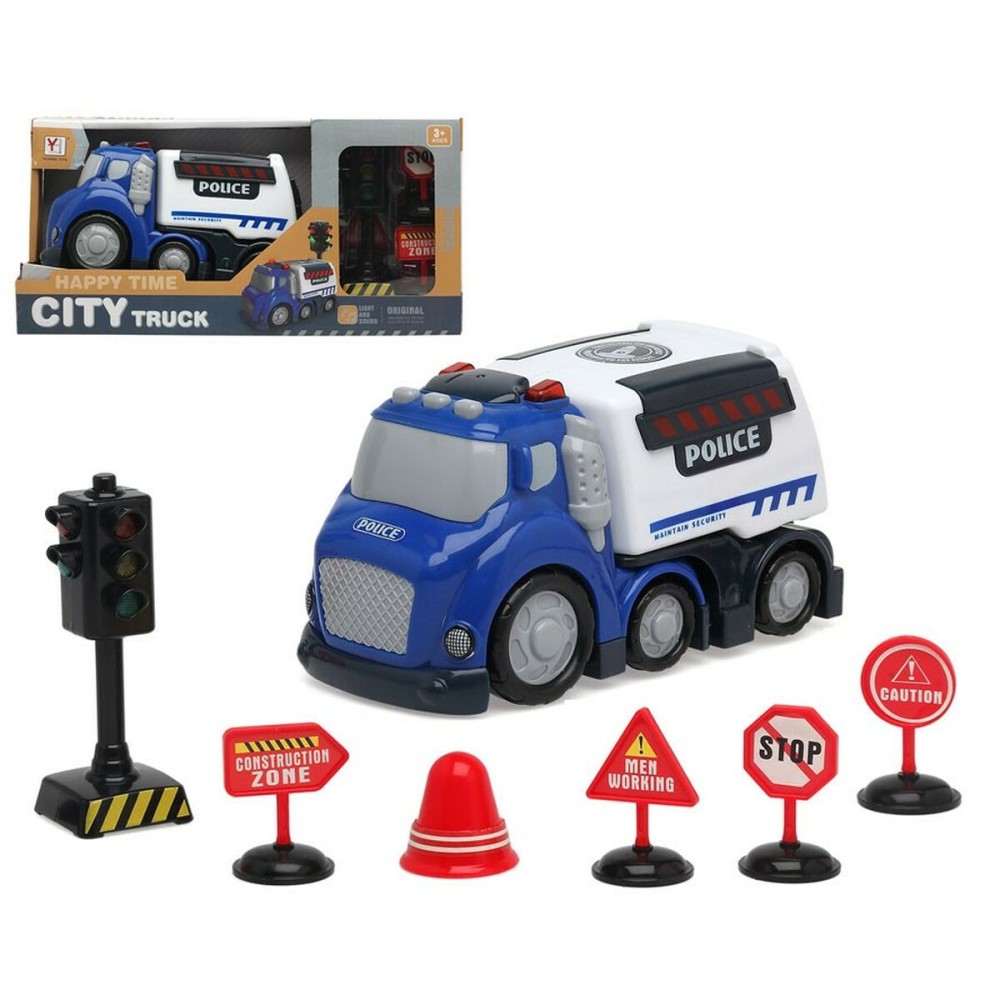 Camion Happy Time City Police Truck    