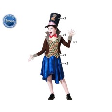 Costume per Bambini Cappellaia Matta Taglia  7-9 Anni 