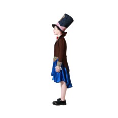 Costume per Bambini Cappellaia Matta Taglia  7-9 Anni 