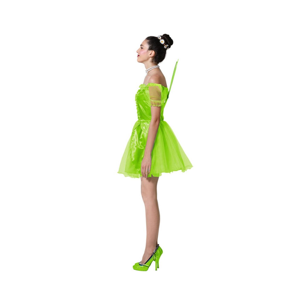 Costume per Bambini Verde Fata di Primavera Taglia  M/L 