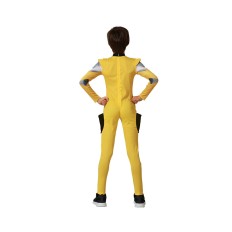 Costume per Bambini Robot Giallo Taglia  5-6 Anni 