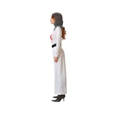 Costume per Adulti Bianco Cavaliere delle Crociate Donna Taglia  M/L 