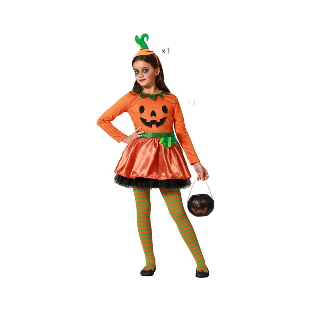 Costume per Bambini 3-4 Anni Zucca    