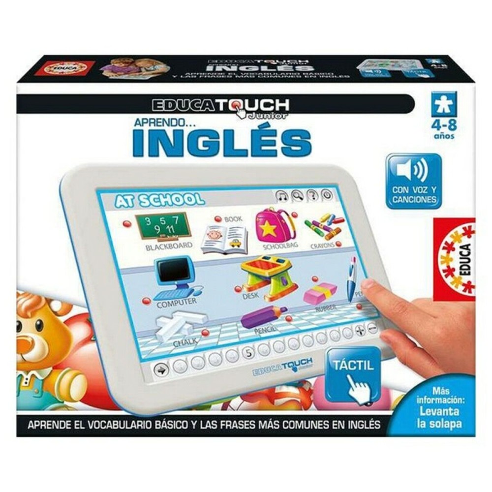 Gioco Educativo Educa I learn English. Touch Junior (EN)    