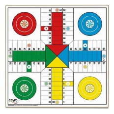 Tabellone per Parcheesi e Gioco dell'Oca Cayro 40 x 40 cm    