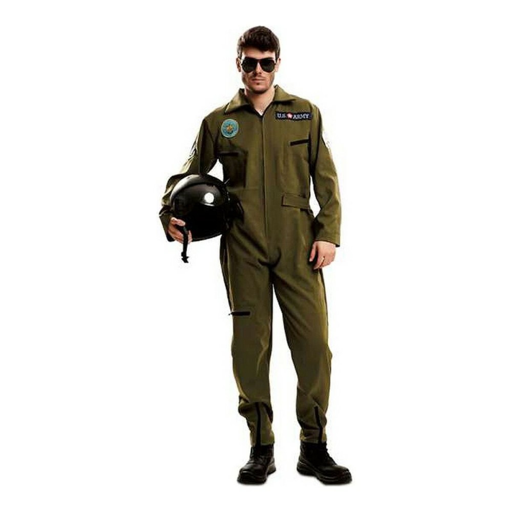 Costume per Adulti My Other Me Top Gun Taglia  M/L 