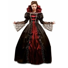 Costume per Adulti De Luxe Vampiro Donna (2 Pezzi) Taglia  XL 