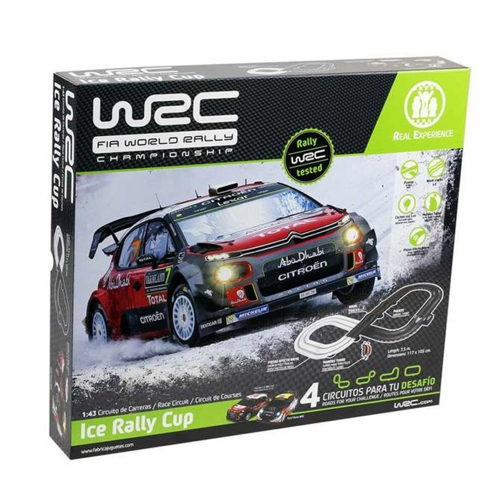 Pista da Corsa Ninco Wrc Ice Rally Cup 117 x 105 cm    