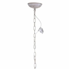 Lampadario Alexandra House Living Bianco Grigio    