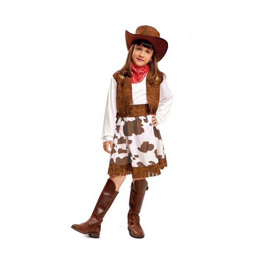 Costume per Bambini My Other Me Cowboy Donna Taglia  5-6 Anni 