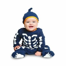 Costume per Bambini My Other Me Scheletro (2 Pezzi) Taglia  7-12 Mesi 