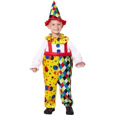 Costume per Bambini My Other Me Pagliaccio 1-2 anni Rosso (2 Pezzi)    