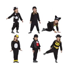 Costume per Bambini My Other Me Quick 'N' Fun Nero Taglia  3-4 Anni 