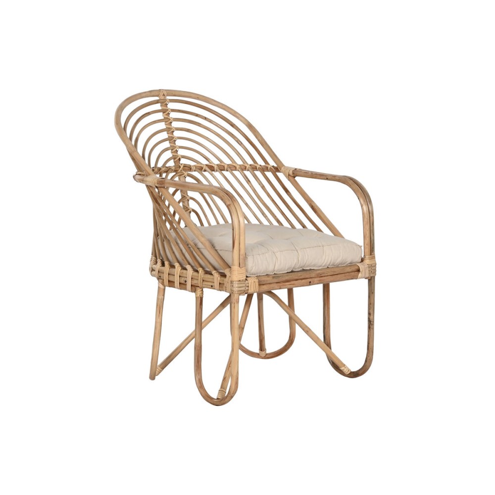 Sedia da giardino Home ESPRIT Bambù Rattan 58 x 61 x 87 cm    