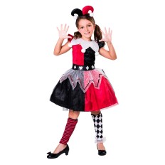 Costume per Bambini My Other Me Arlecchino 5-6 Anni Rosso    