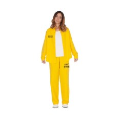 Costume per Adulti My Other Me Donna Prigioniero Giallo Taglia  M/L 