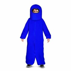 Costume per Bambini Among Us Impostor  Azzurro Taglia  XL 