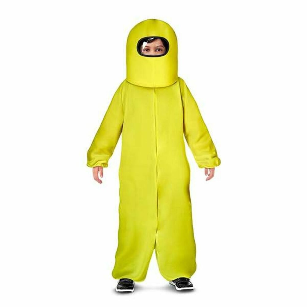 Costume per Bambini Among Us Impostor  Giallo Taglia  10-12 Anni 