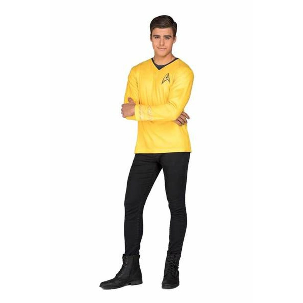 Costume per Adulti My Other Me Star Trek Kirk Giallo Maglia Taglia  L 