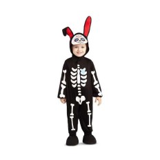 Costume per Bambini My Other Me Coniglio Catrina M Nero (3 Pezzi) Taglia  7-12 Mesi 