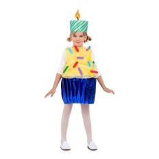 Costume per Bambini My Other Me Giallo Torta 3-6 anni    