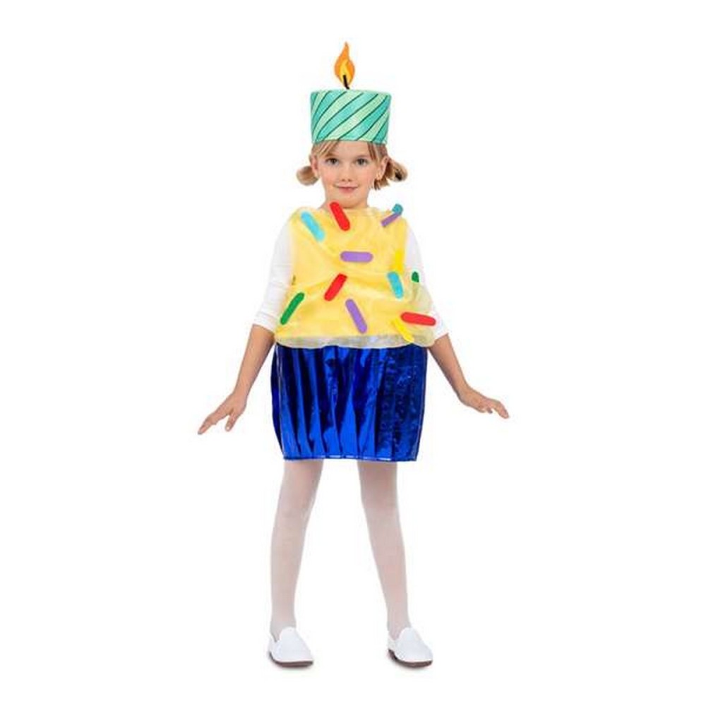 Costume per Bambini My Other Me Giallo Torta 3-6 anni    