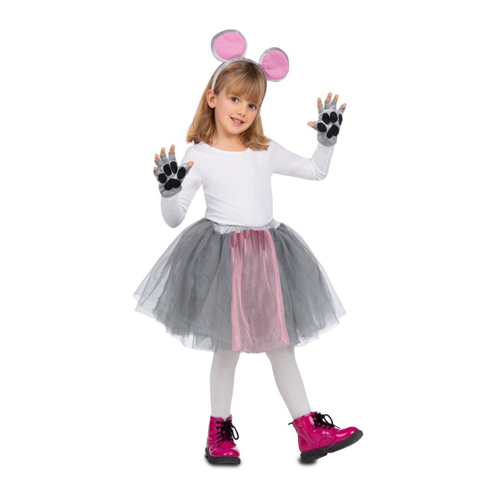 Costume per Bambini My Other Me Grigio Mouse Taglia unica    