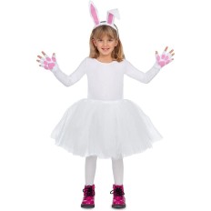 Costume per Bambini My Other Me Bianco Coniglio Taglia unica S    