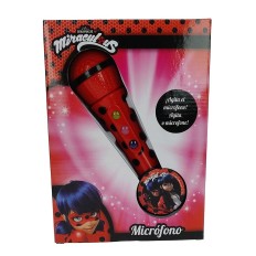 Microfono Karaoke Lady Bug Rosso    