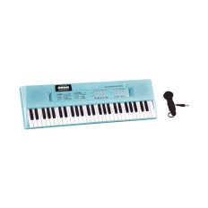 Pianoforte Educativo Apprendimento Reig Azzurro Microfono    