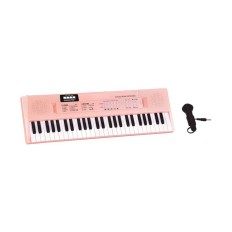 Pianoforte Educativo Apprendimento Reig Rosa Microfono    