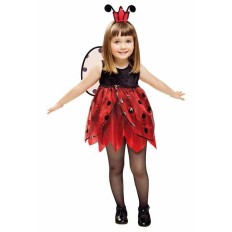 Costume per Bambini My Other Me Coccinella Fata 3-4 Anni    