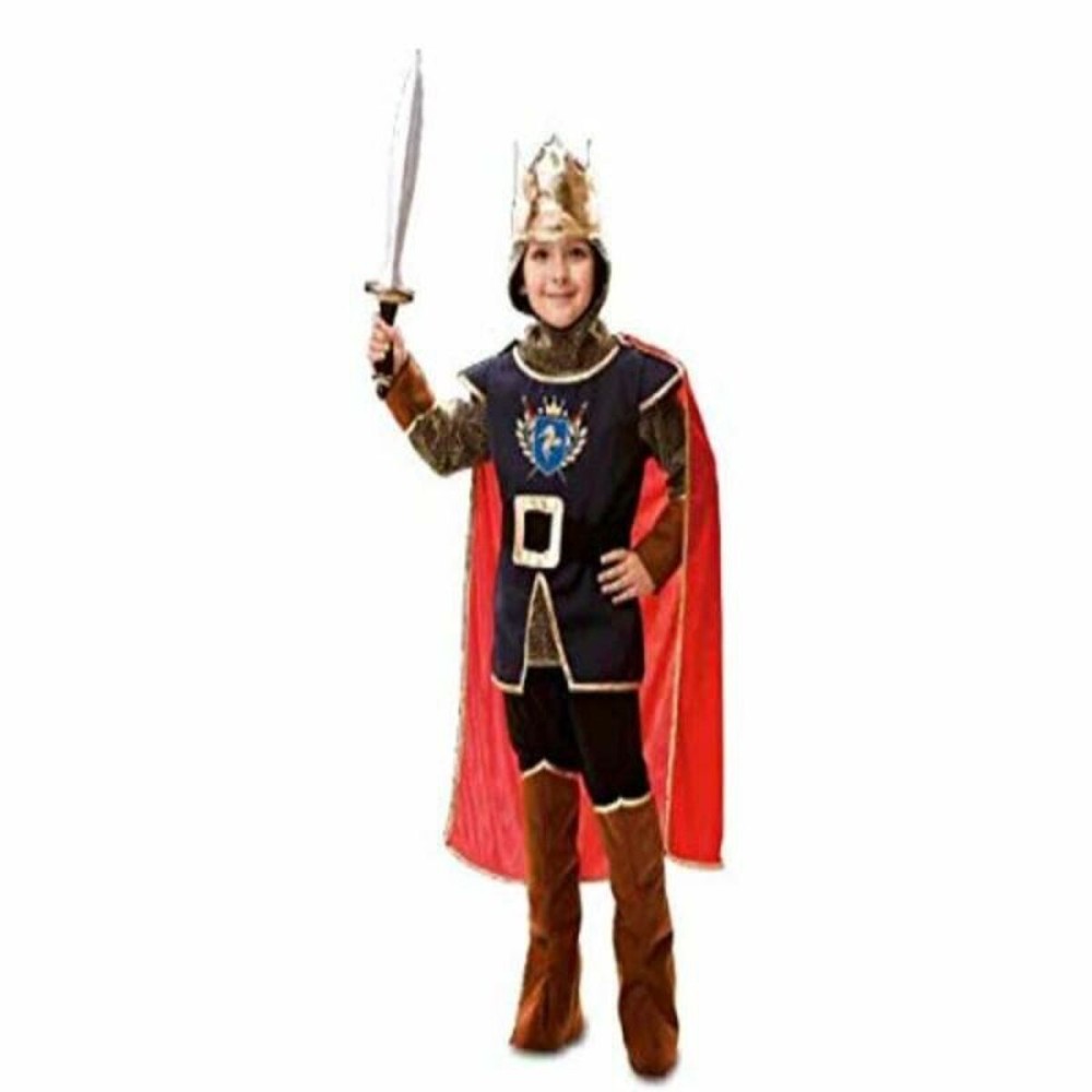 Costume per Bambini My Other Me Cavaliere Medievale Nero Taglia  10-12 Anni 