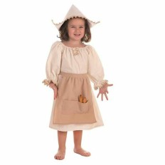 Costume per Bambini Molinera (4 Pezzi) Taglia  2-3 Anni 