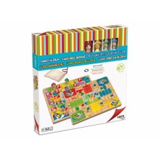 Tabellone per Parcheesi e Gioco dell'Oca Cayro 29 x 29 cm    