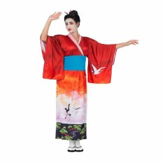 Costume per Adulti My Other Me Rosso Geisha Taglia  M 