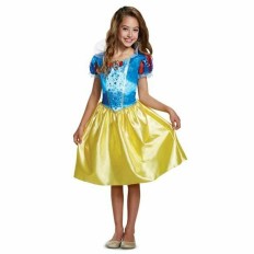 Costume per Bambini Disney Princess Azzurro Biancaneve Taglia  3-4 Anni 