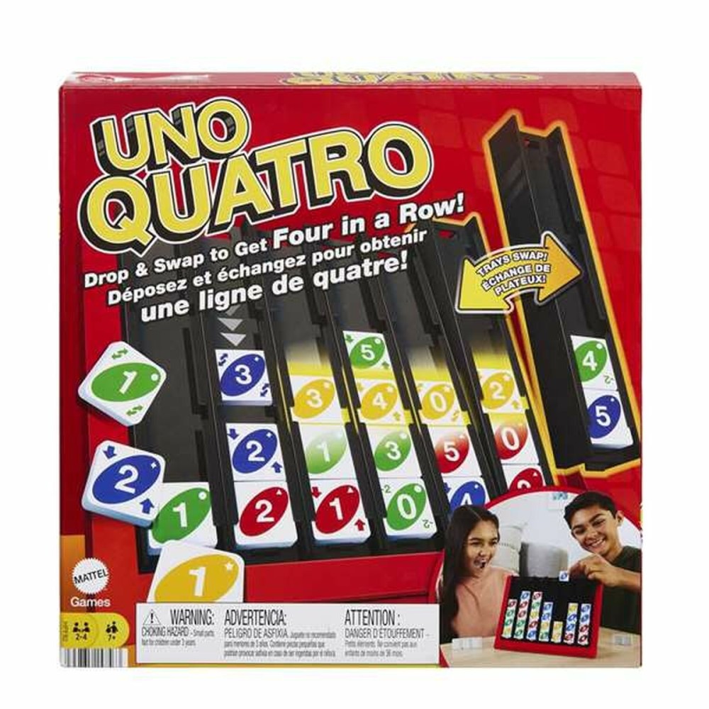 Carte da Gioco Mattel UNO Quatro    