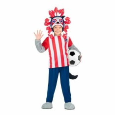 Costume per Bambini Atlético Madrid 5 Pezzi Indiano Americano Taglia  3-4 Anni 