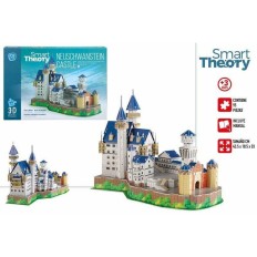 Puzzle 3D Colorbaby New Swan Castle 43,5 x 18,5 x 33 cm 95 Pezzi    