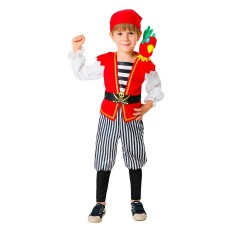 Costume per Bambini My Other Me Pirata Caraibico 5 Pezzi Taglia  12-24 Mesi 