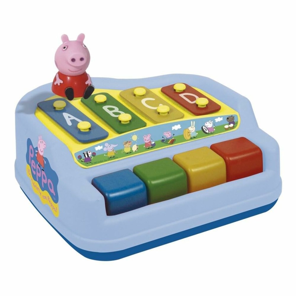 Xilofono Peppa Pig Plastica Per bambini Statua 20 x 15 x 15 cm    