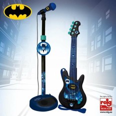 Chitarra da Bambino Batman Microfono Karaoke    