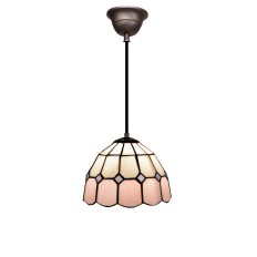 Lampadario Viro Pink Rosa Ferro 60 W 20 x 125 x 20 cm    