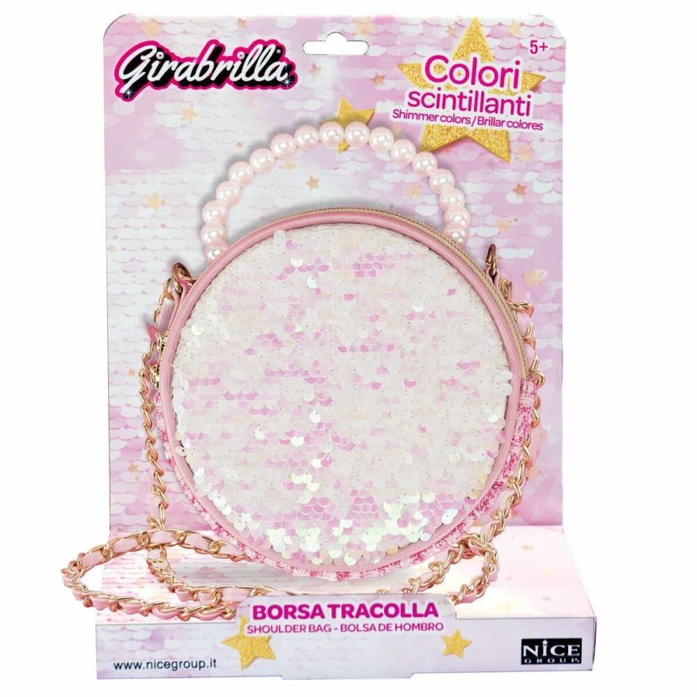 Borsa a Tracolla 18,5 x 23,5 x 6,2 cm Con paillettes    